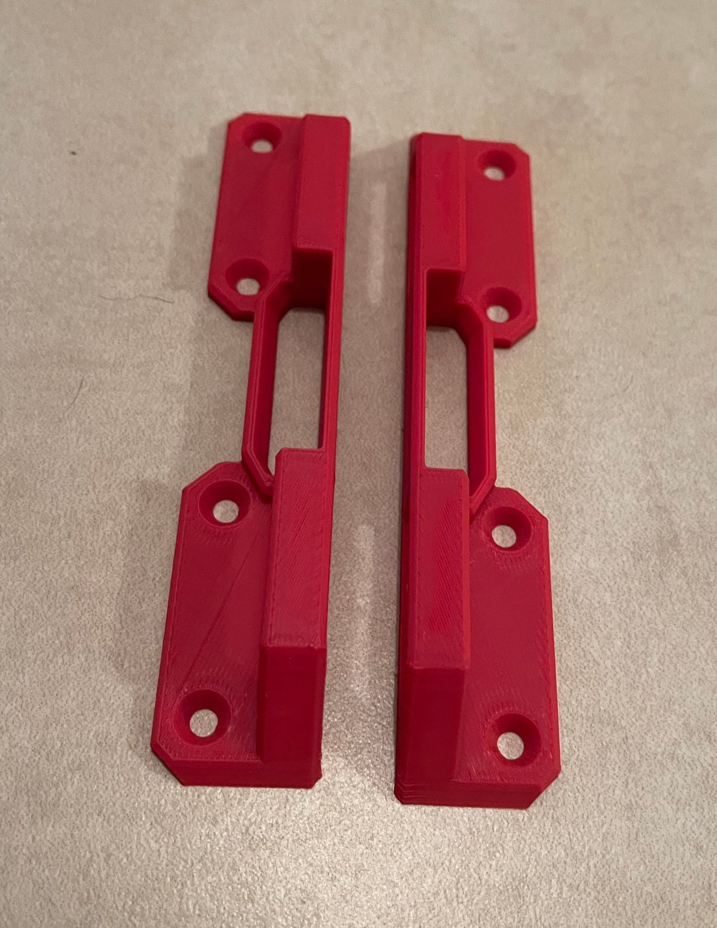 Bosch L-Boxx Sortimo Werkzeug Koffer Halterung Set 2 Stück Sicherung ABS 3D Druck