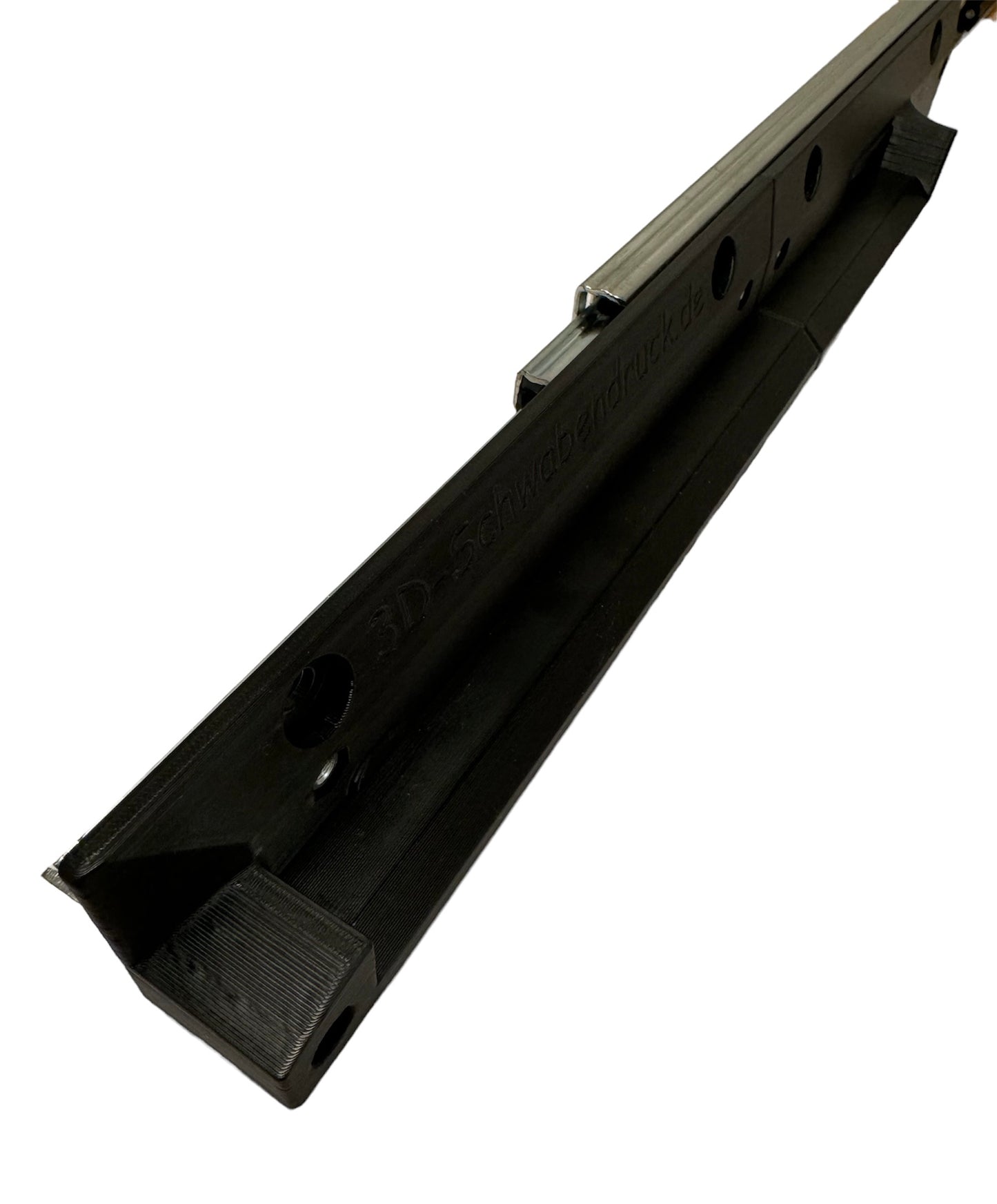 Systainer Führungsschienen Rack Rail Set, zB T-LOC, Systainer3, Bott Montageschienen für DIY, 3D Druck
