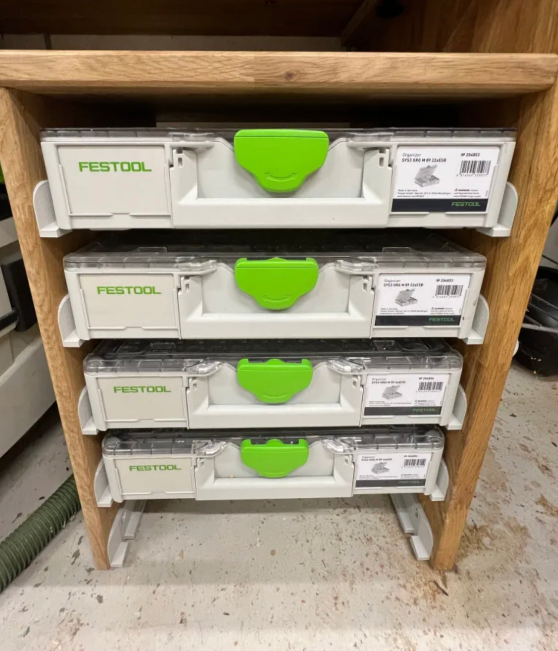 Festool Systainer³ Schiene SYS3 Rack Rail Set, Festool Montageschienen ...