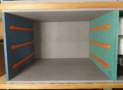 Schienen für Bosch / BS Systems / Sortimo i-Boxx Organizer Box 3D Gedruckt DIY Werkstatt