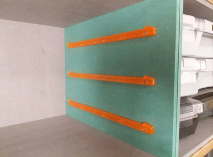 Schienen für Bosch / BS Systems / Sortimo i-Boxx Organizer Box 3D Gedruckt DIY Werkstatt