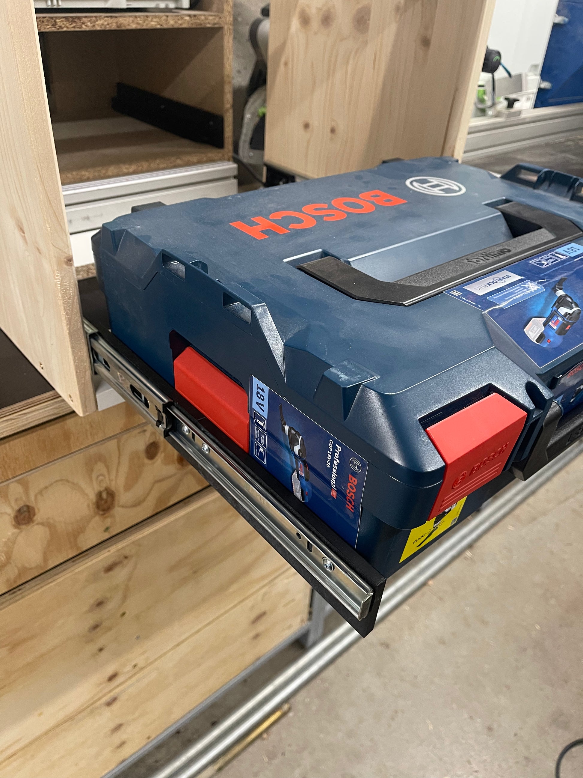 Bosch - Sortimo L-Boxx Schiene Rack Rail Set, Bosch L-Boxx Montageschi ...